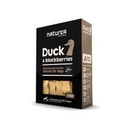 Naturea Duck & blackberries sušienky 140 g